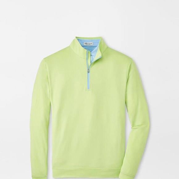 Peter Millar Crown Sport Perth Stretch Quarter Zip Pullover $135 Size M L XL